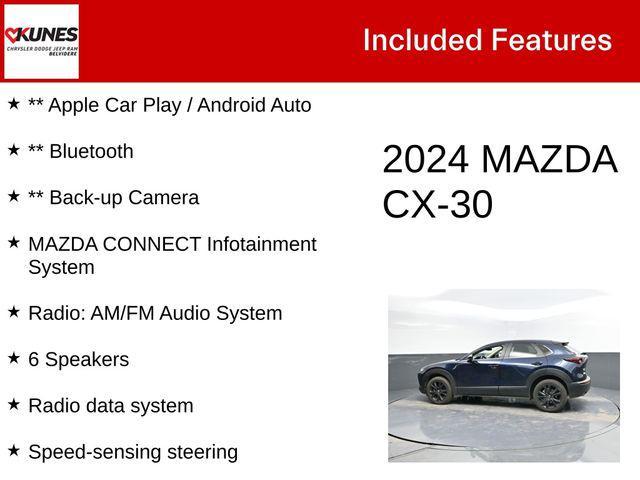 used 2024 Mazda CX-30 car, priced at $20,663
