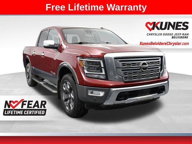 used 2021 Nissan Titan car, priced at $35,500