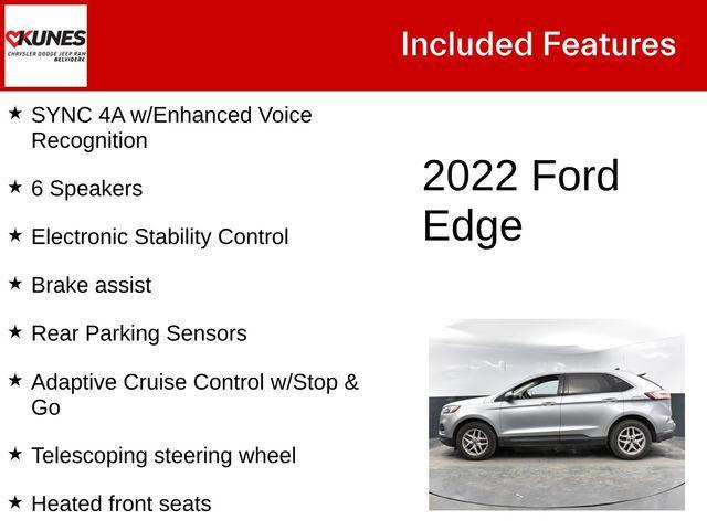 used 2022 Ford Edge car, priced at $21,587