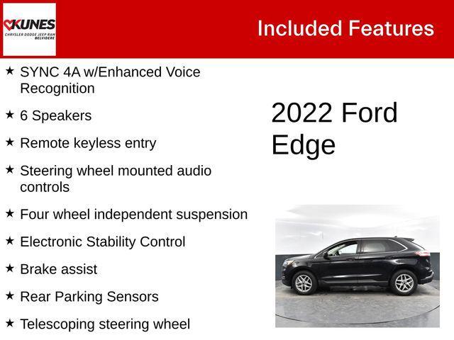 used 2022 Ford Edge car, priced at $21,500