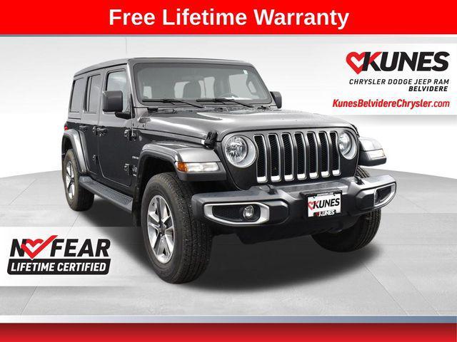 used 2020 Jeep Wrangler Unlimited car, priced at $34,500