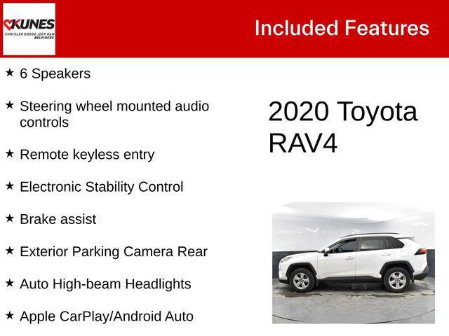 used 2020 Toyota RAV4 car, priced at $23,800