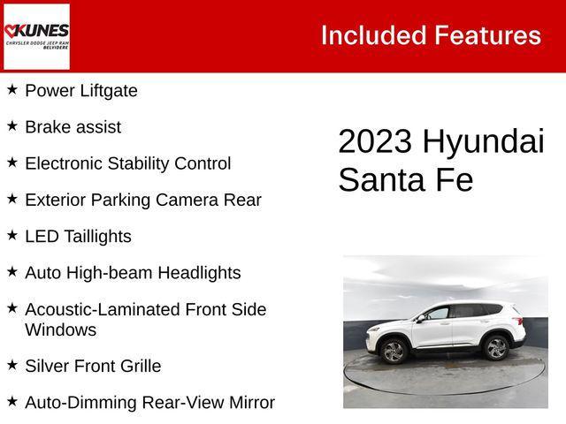 used 2023 Hyundai Santa Fe car, priced at $21,900