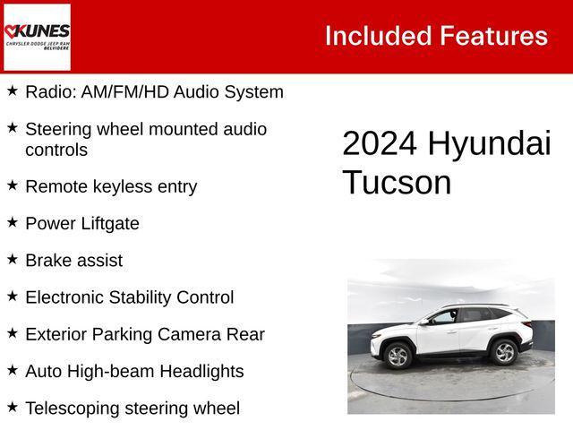 used 2024 Hyundai Tucson car, priced at $22,500