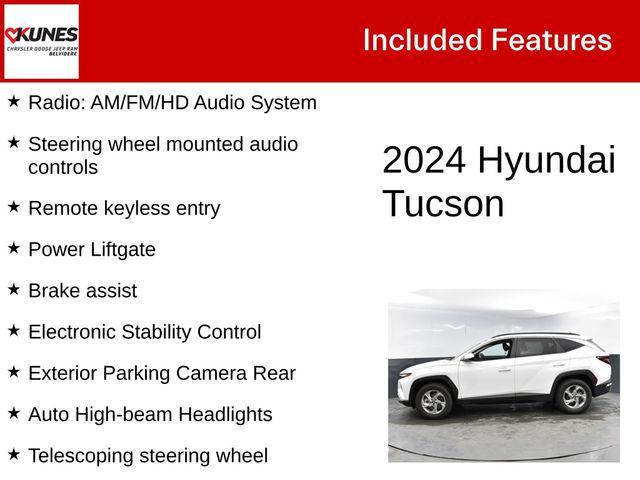 used 2024 Hyundai Tucson car, priced at $22,052