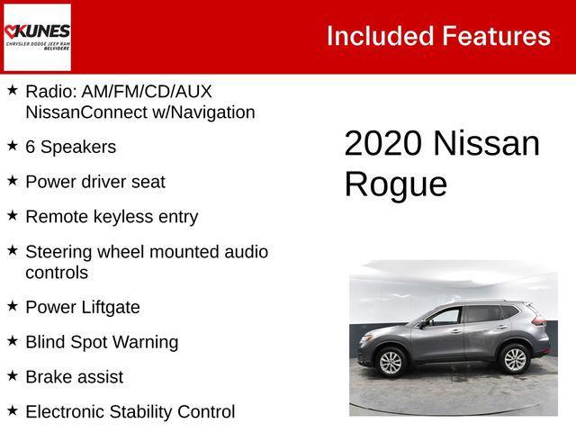 used 2020 Nissan Rogue car, priced at $19,000