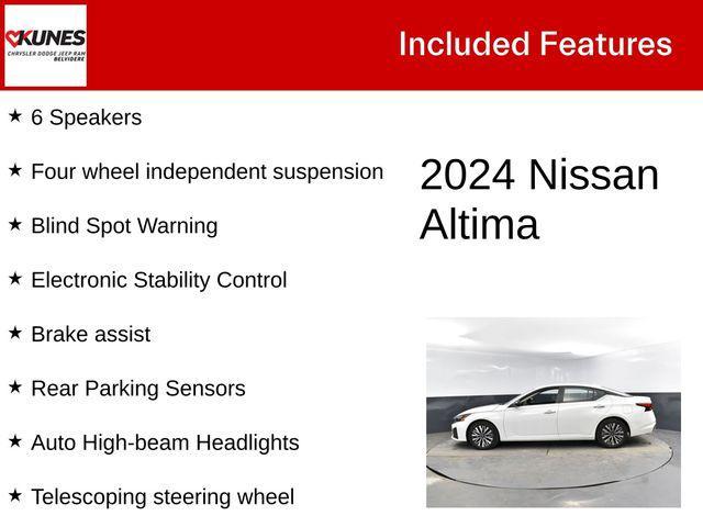 used 2024 Nissan Altima car, priced at $20,900
