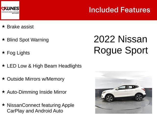 used 2022 Nissan Rogue Sport car, priced at $20,806