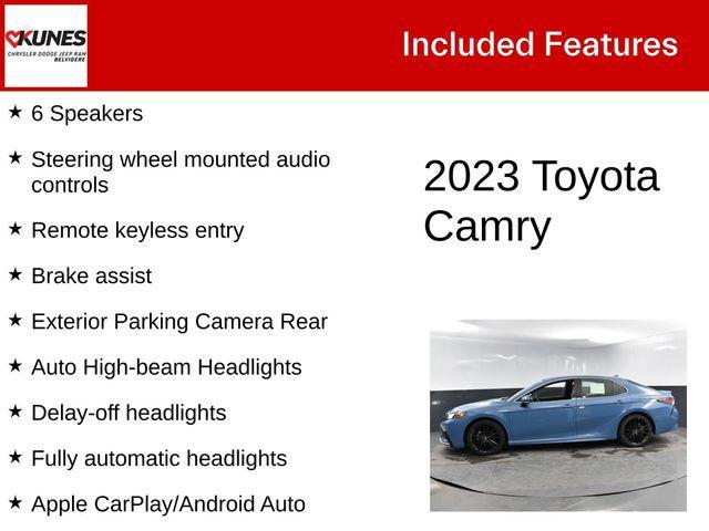 used 2023 Toyota Camry car, priced at $28,245