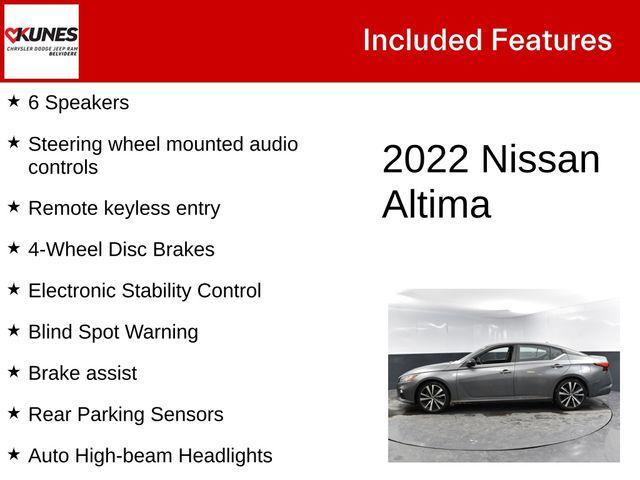 used 2022 Nissan Altima car, priced at $17,622