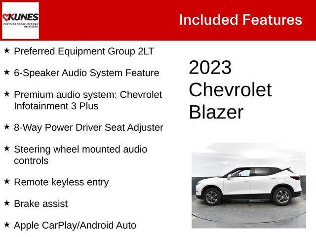 used 2023 Chevrolet Blazer car, priced at $21,000