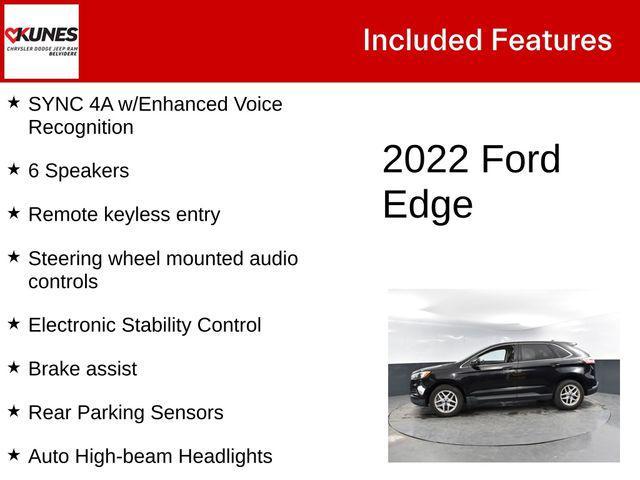 used 2022 Ford Edge car, priced at $22,500