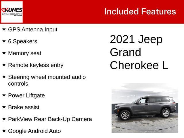 used 2021 Jeep Grand Cherokee L car, priced at $29,995