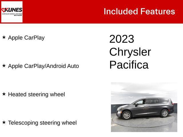 used 2023 Chrysler Pacifica car, priced at $23,297