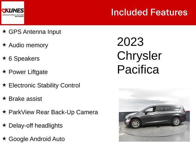 used 2023 Chrysler Pacifica car, priced at $23,297