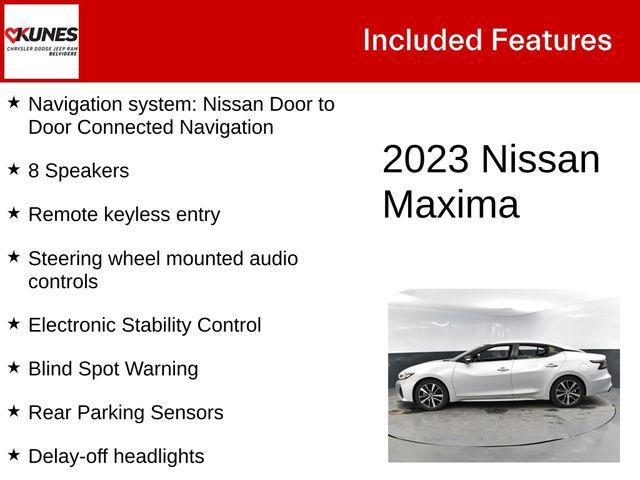 used 2023 Nissan Maxima car, priced at $24,006
