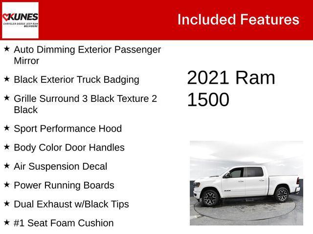 used 2021 Ram 1500 car, priced at $34,000