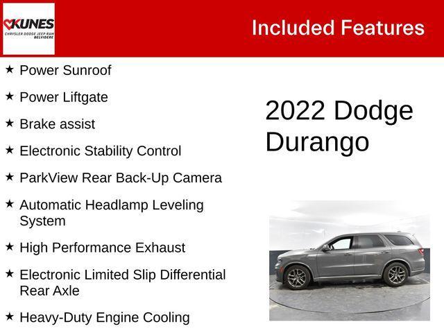 used 2022 Dodge Durango car, priced at $34,539