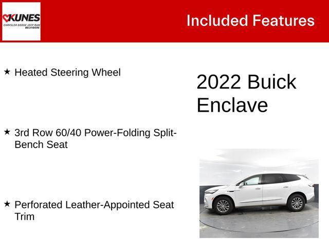 used 2022 Buick Enclave car, priced at $21,500