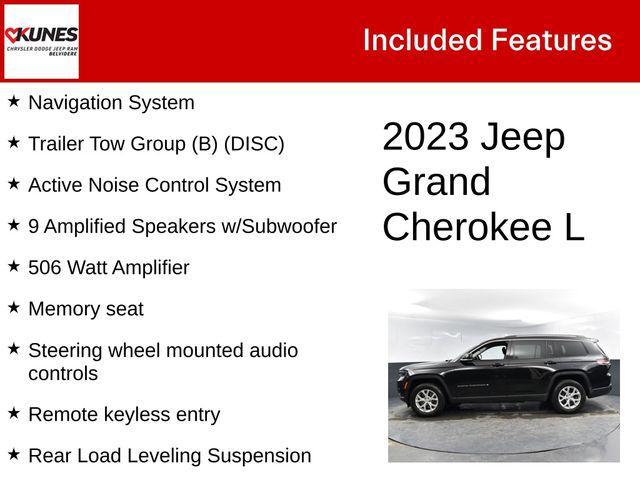 used 2023 Jeep Grand Cherokee L car, priced at $29,000