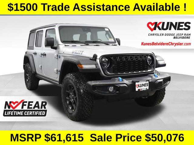 new 2024 Jeep Wrangler 4xe car, priced at $50,076
