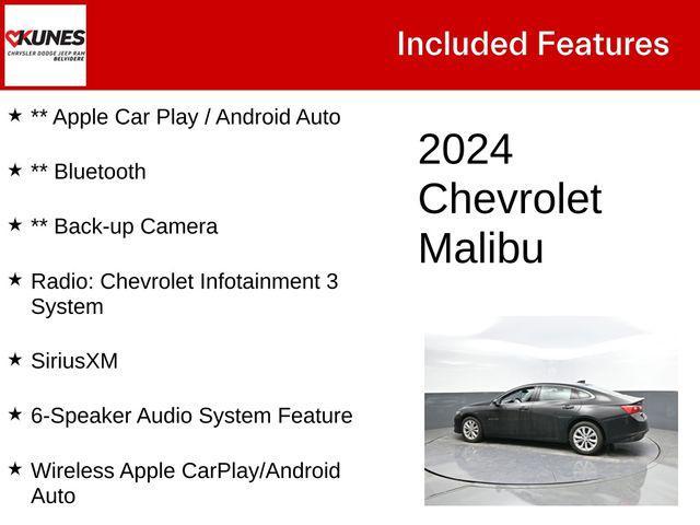 used 2024 Chevrolet Malibu car, priced at $19,759