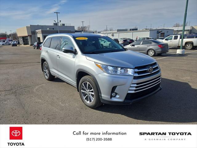 used 2018 Toyota Highlander car, priced at $26,999