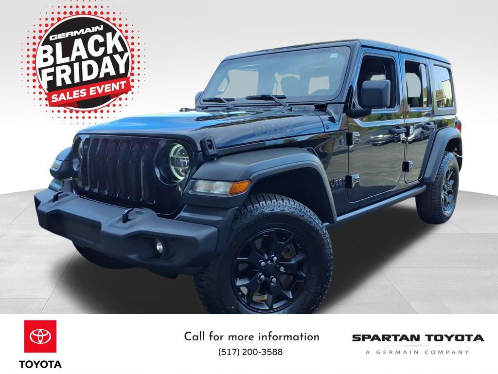 used 2020 Jeep Wrangler car, priced at $19,812