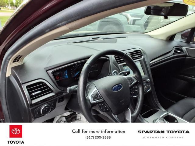 used 2018 Ford Fusion car, priced at $12,109