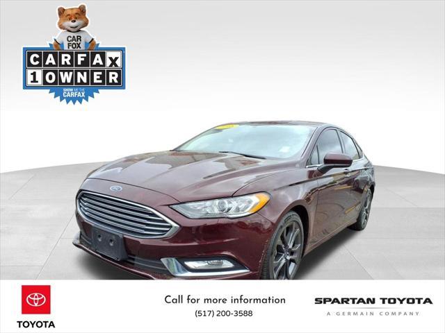 used 2018 Ford Fusion car, priced at $12,108