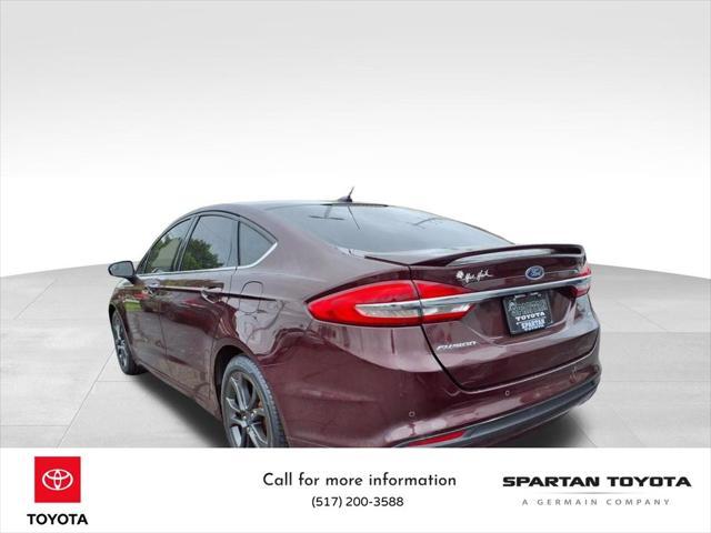 used 2018 Ford Fusion car, priced at $12,109