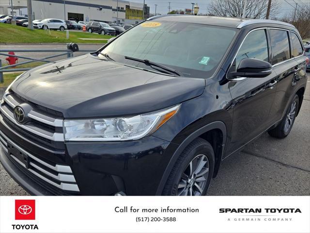 used 2018 Toyota Highlander car, priced at $23,999