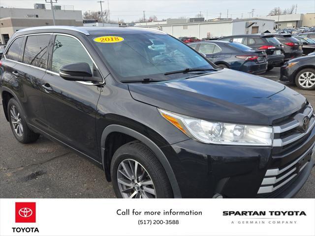 used 2018 Toyota Highlander car, priced at $23,999