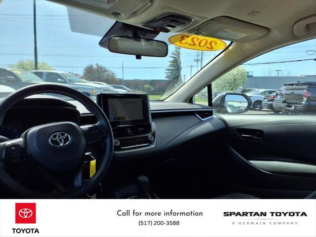 used 2023 Toyota Corolla car, priced at $21,295