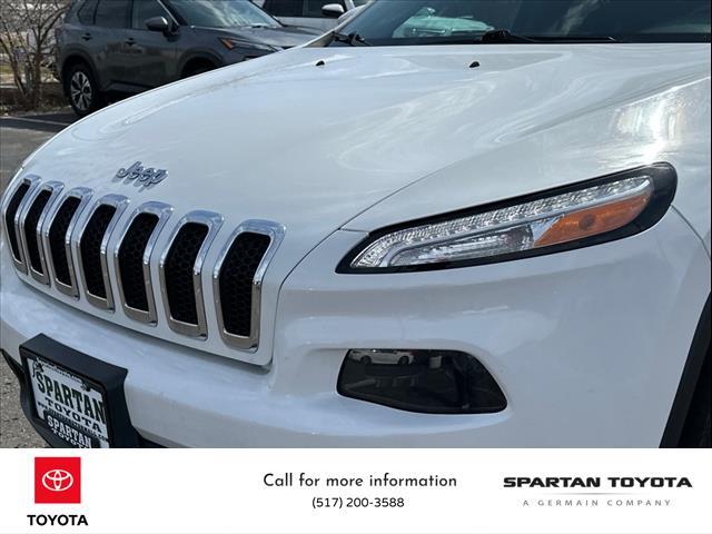 used 2017 Jeep Cherokee car, priced at $14,290