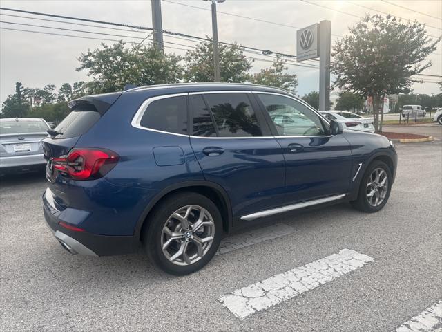 used 2022 BMW X3 car, priced at $34,795