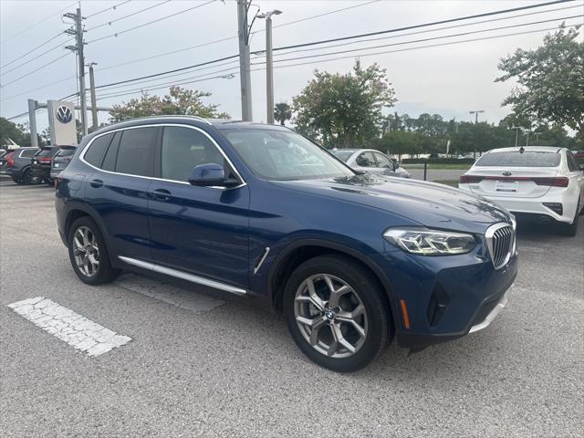 used 2022 BMW X3 car, priced at $34,795