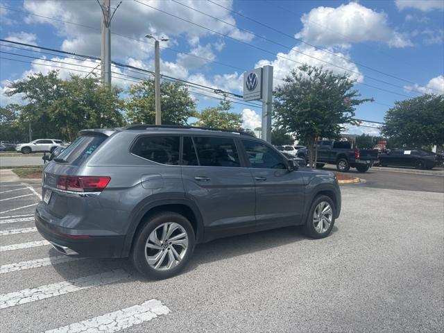 used 2021 Volkswagen Atlas car, priced at $24,495