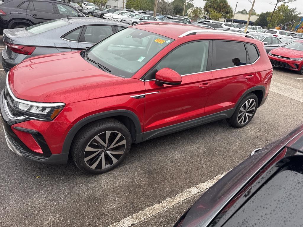 used 2022 Volkswagen Taos car, priced at $20,495