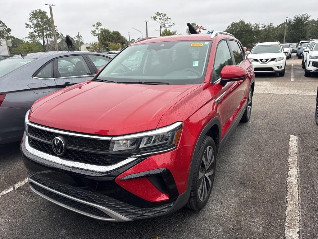 used 2022 Volkswagen Taos car, priced at $20,495