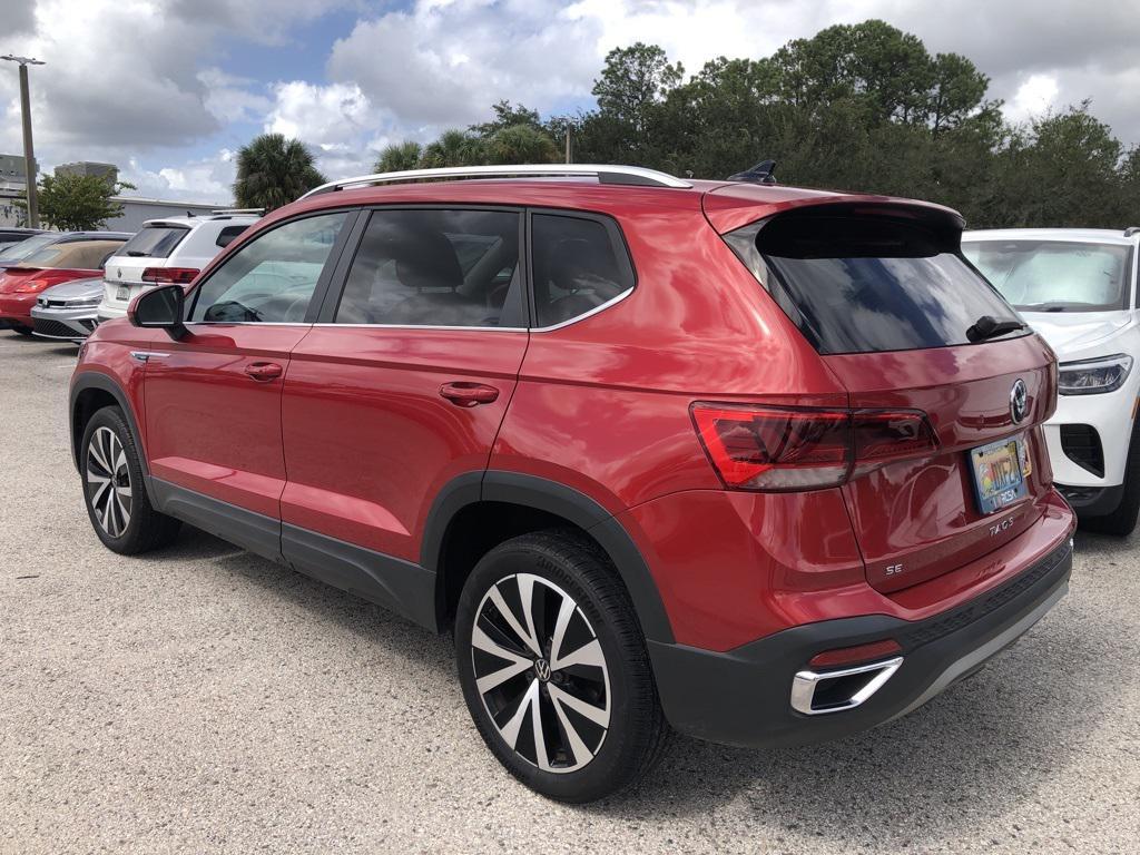 used 2022 Volkswagen Taos car, priced at $20,495