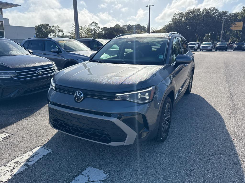 used 2025 Volkswagen Taos car, priced at $27,995