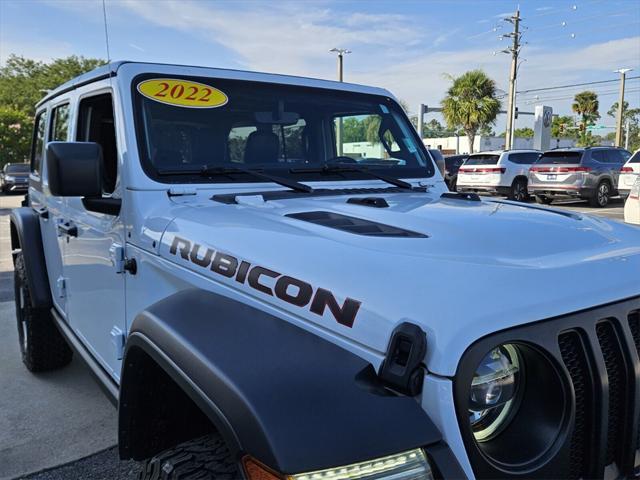 used 2022 Jeep Wrangler Unlimited car, priced at $37,595