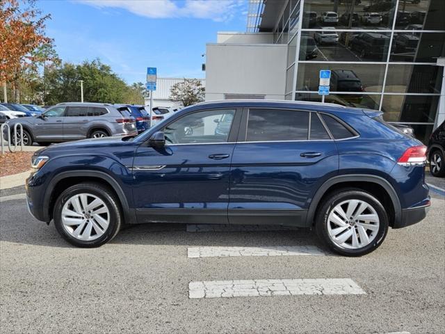 used 2021 Volkswagen Atlas Cross Sport car, priced at $21,995