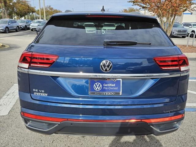 used 2021 Volkswagen Atlas Cross Sport car, priced at $21,995