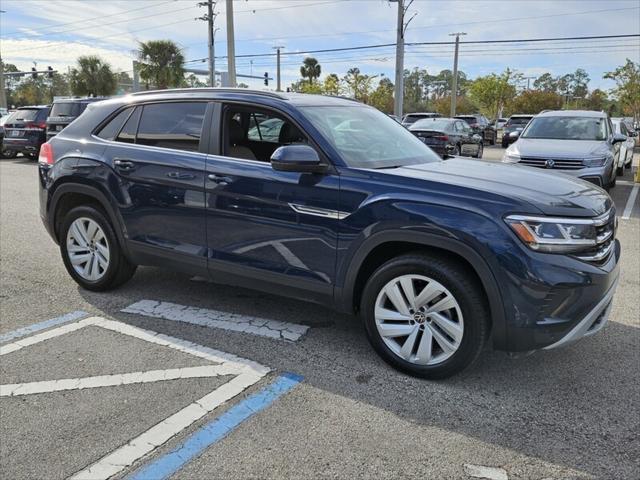 used 2021 Volkswagen Atlas Cross Sport car, priced at $21,995