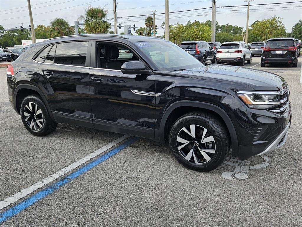 used 2022 Volkswagen Atlas Cross Sport car, priced at $24,595