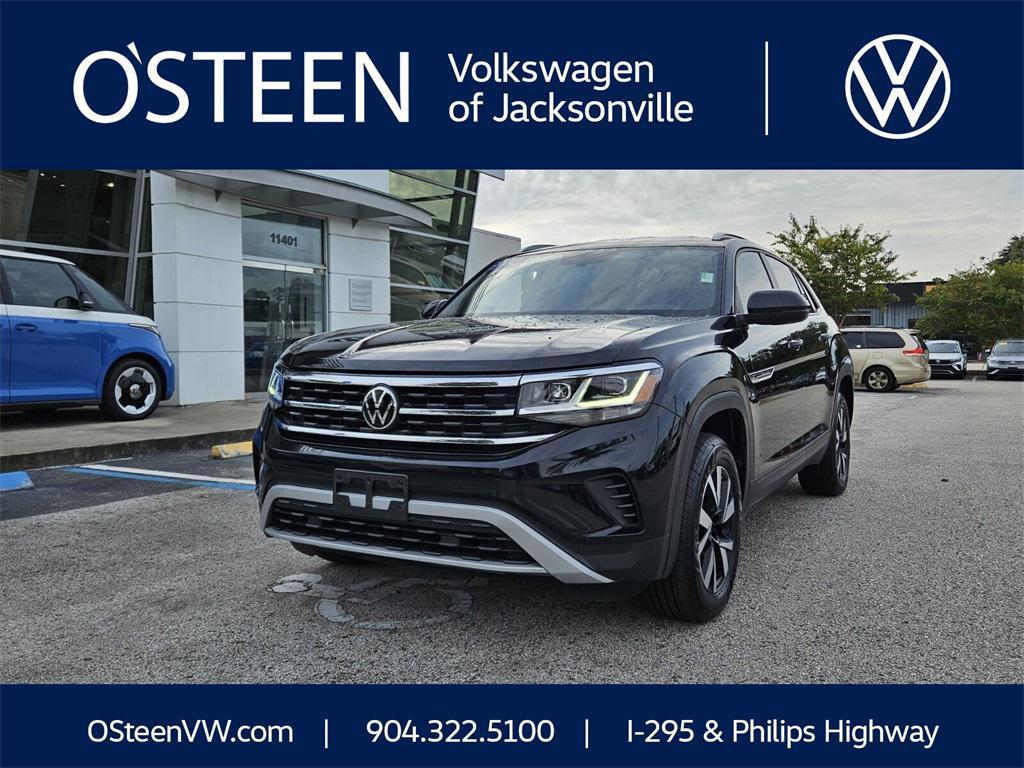 used 2022 Volkswagen Atlas Cross Sport car, priced at $24,595