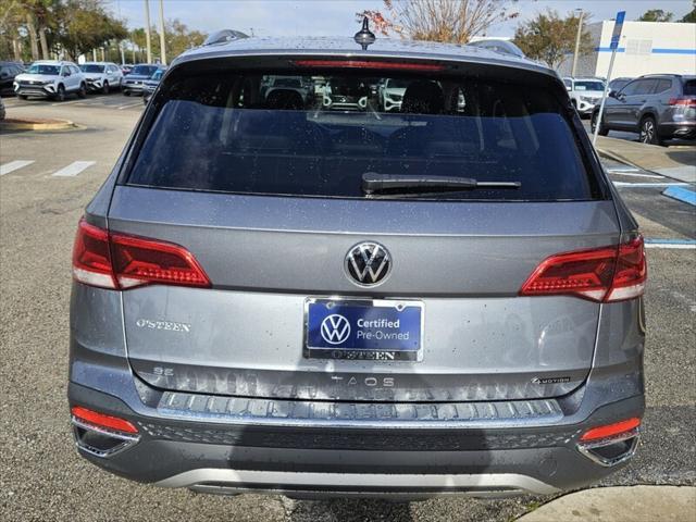 used 2024 Volkswagen Taos car, priced at $25,995