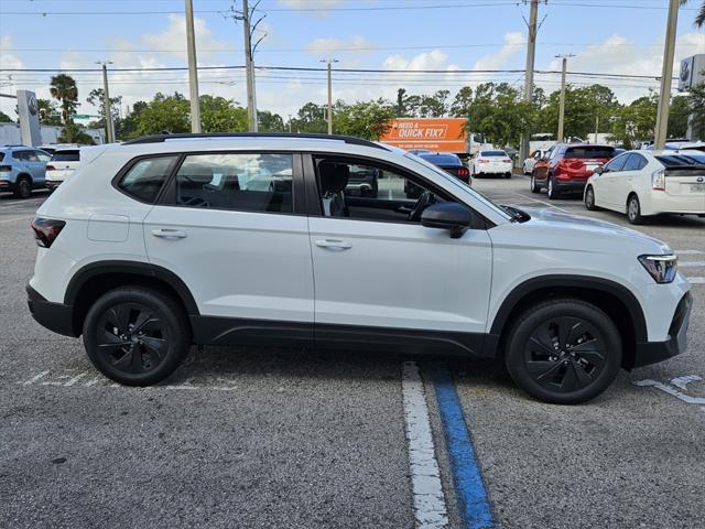 new 2025 Volkswagen Taos car, priced at $26,191
